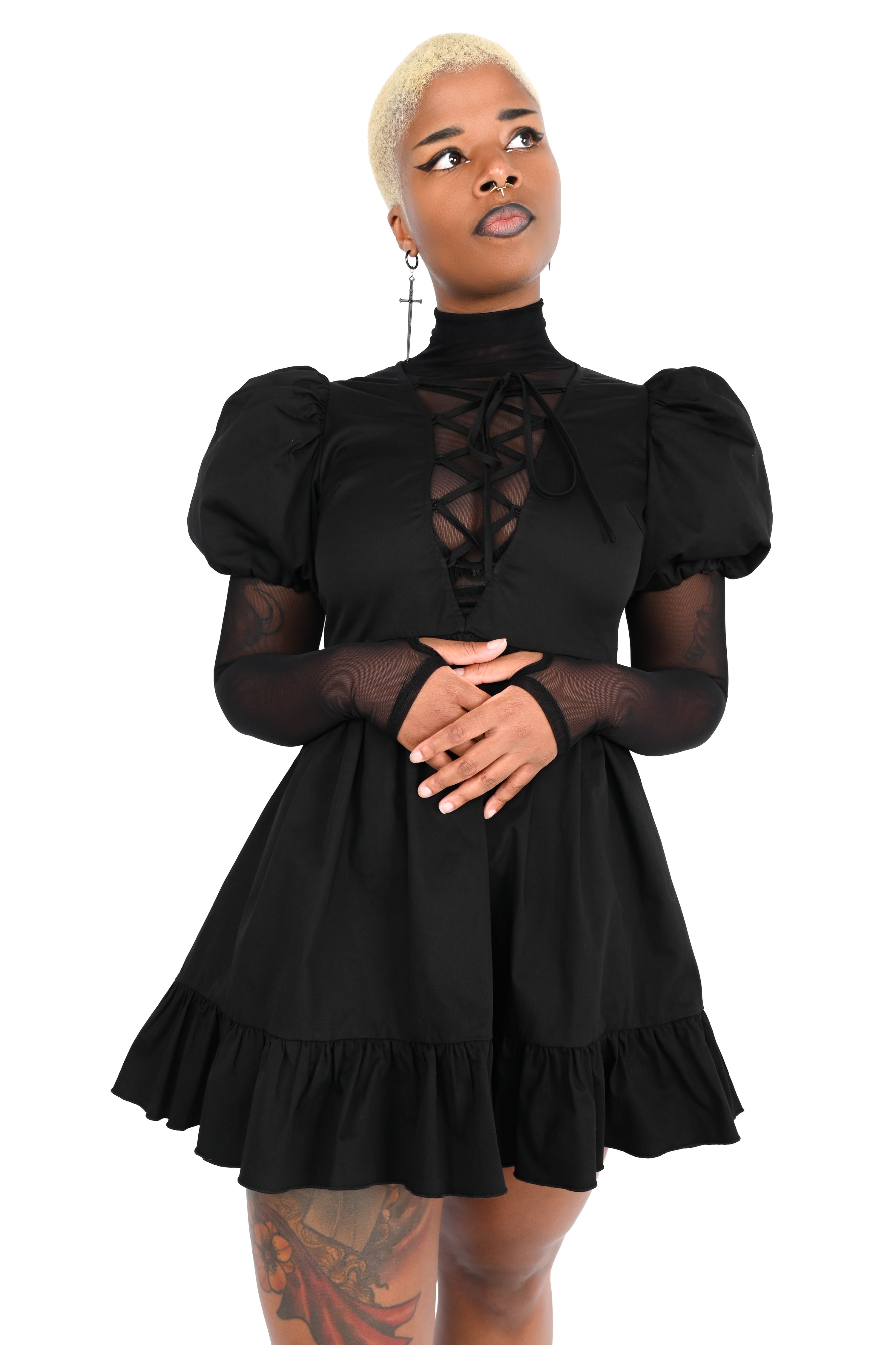 Abby Puff Sleeve Dress – FOXBLOOD