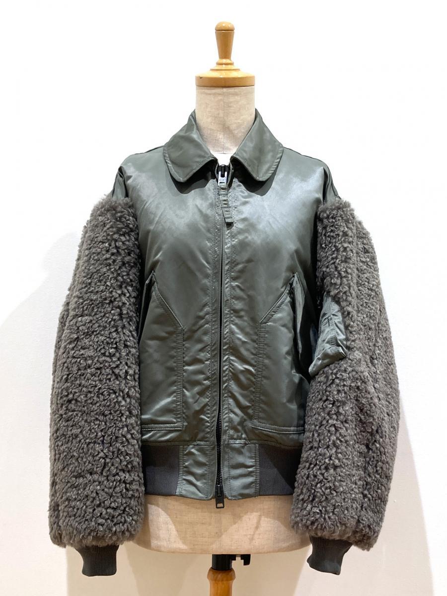 HYKE（ハイク）／ FAUX SHEARLING TYPE CWU-45/P JACKET（17535