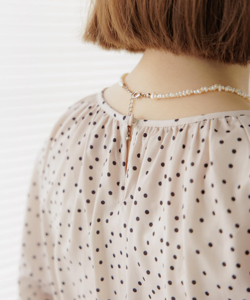 50%OFF】classic dot onepiece～ｸﾗｼｯｸﾄﾞｯﾄﾜﾝﾋﾟｰｽ | flower／フラワー