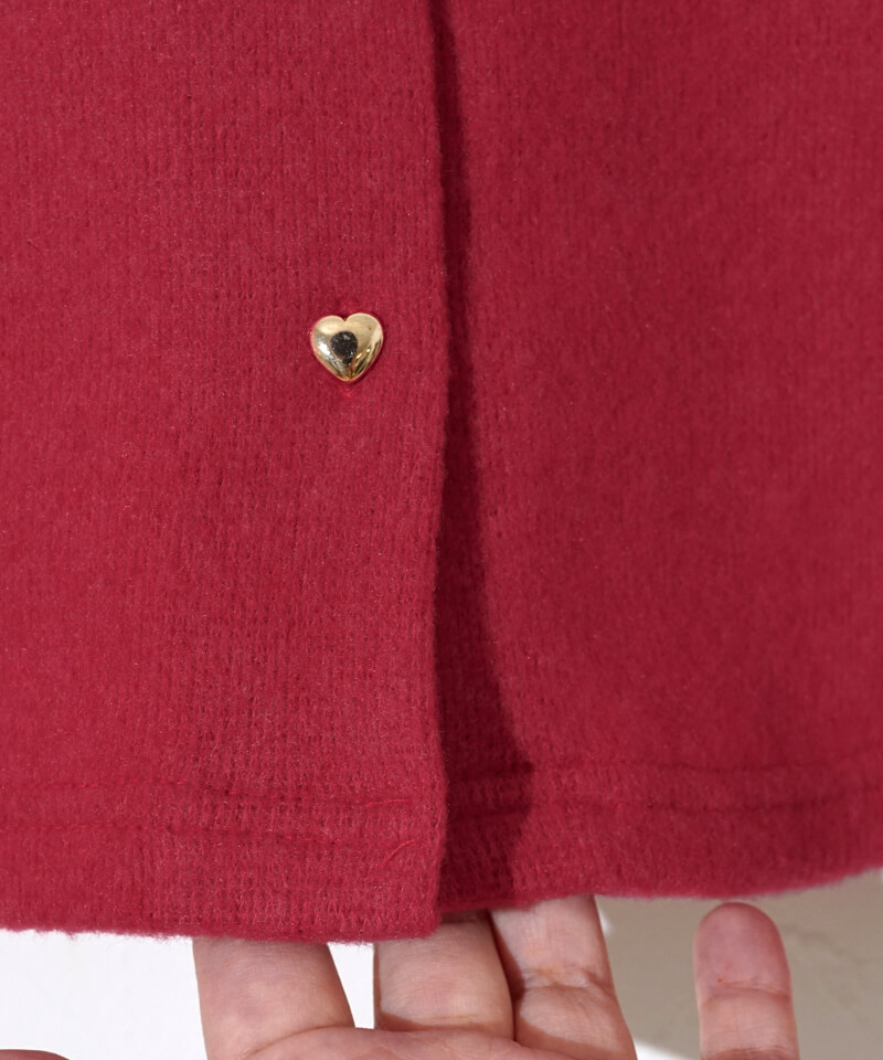 20%OFF】heart button cardigan～ﾊｰﾄﾎﾞﾀﾝｶｰﾃﾞｨｶﾞﾝ | flower／フラワー