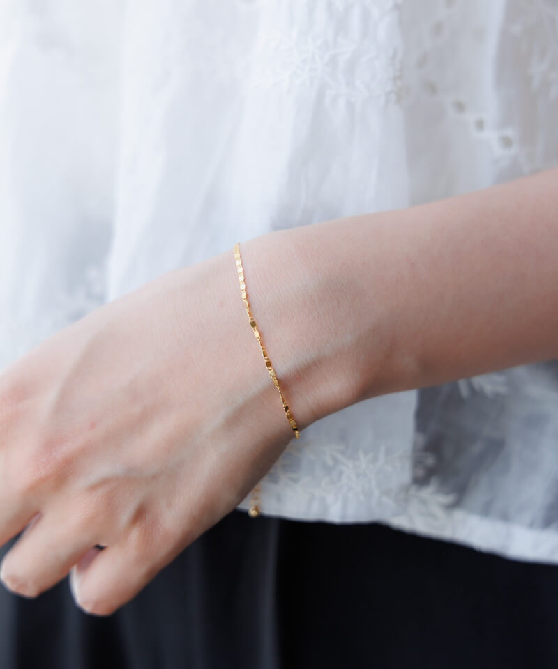 silver chain bracelet ～ｼﾙﾊﾞｰﾁｪｰﾝﾌﾞﾚｽﾚｯﾄ | flower／フラワー公式通販