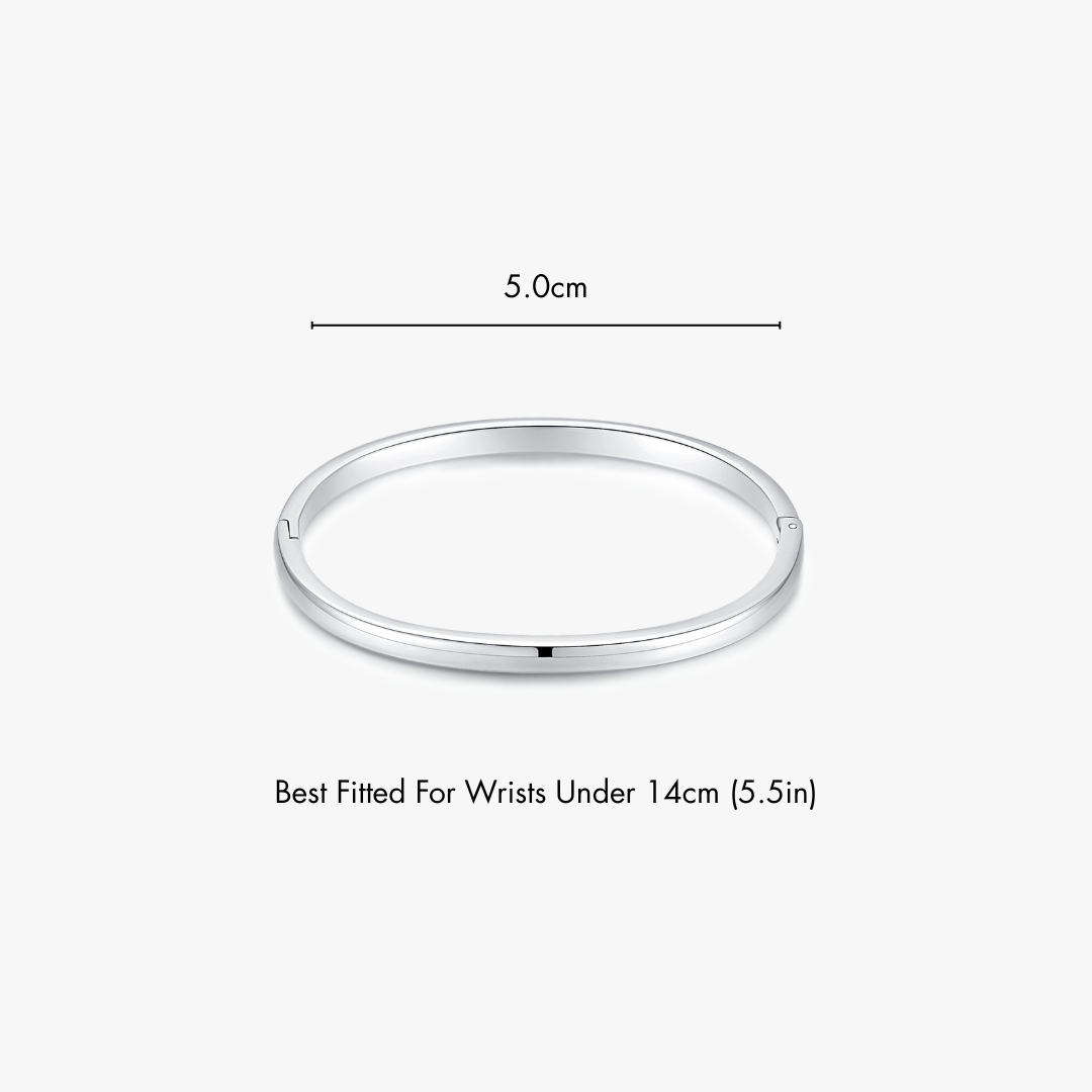 Simple Stacker Cuff Bangle Bracelet | Flaire & Co.