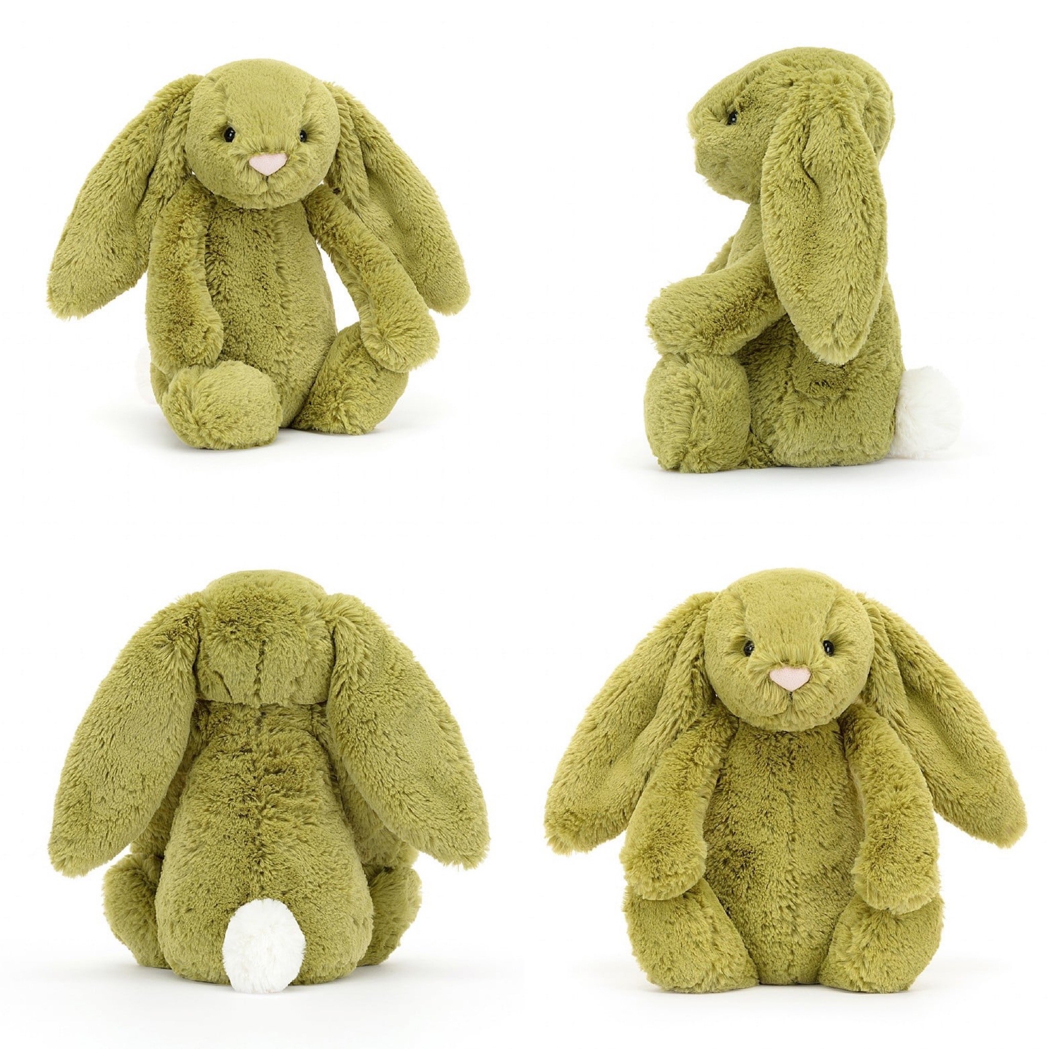 Jellycat Bashful Viola & Moss Green Bunny | Soft Toys + Gifts