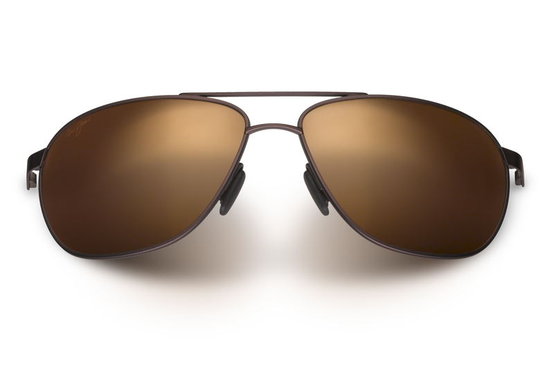 Maui Jim Castles 728 Matte Chocolate with HCL Bronze Polarized