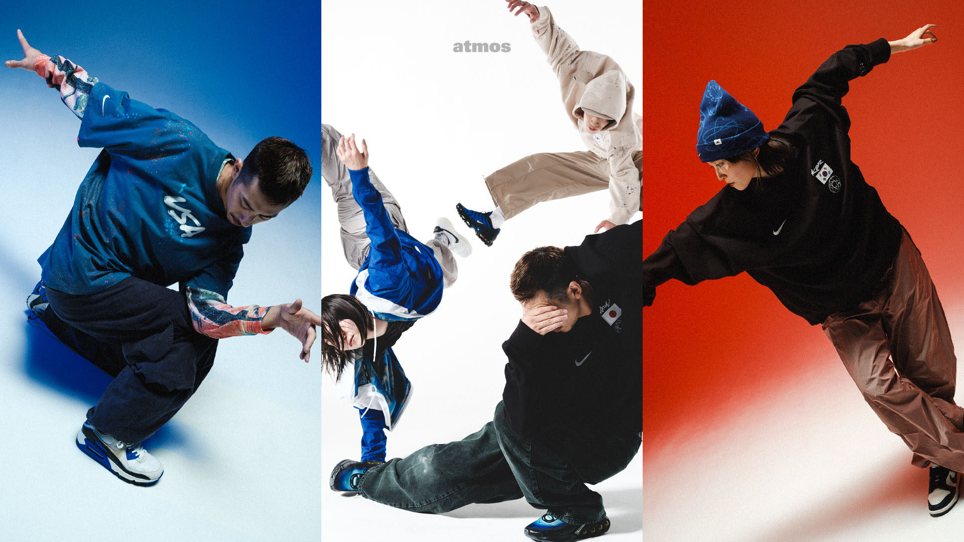 atmosからNIKE「ブレイキン アパレル コレクション」が8月1日(木)登場