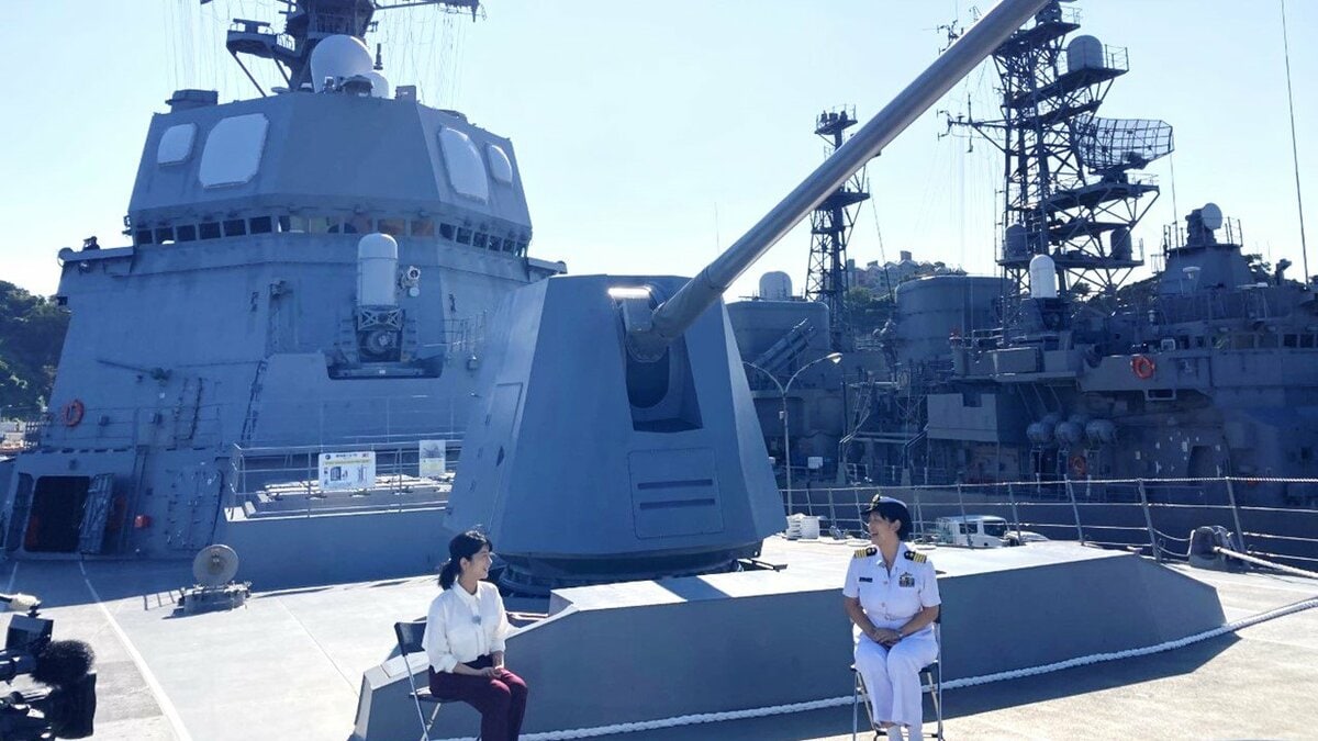 ママは護衛艦の艦長です」家族に会えるのは年に5～6回 女性自衛官