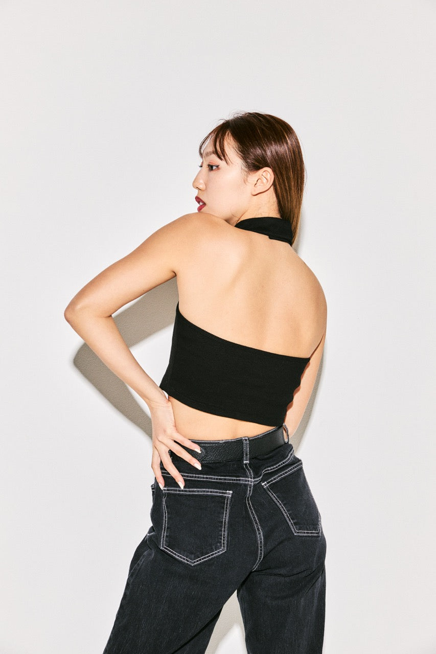 ホルターネックタンクトップ