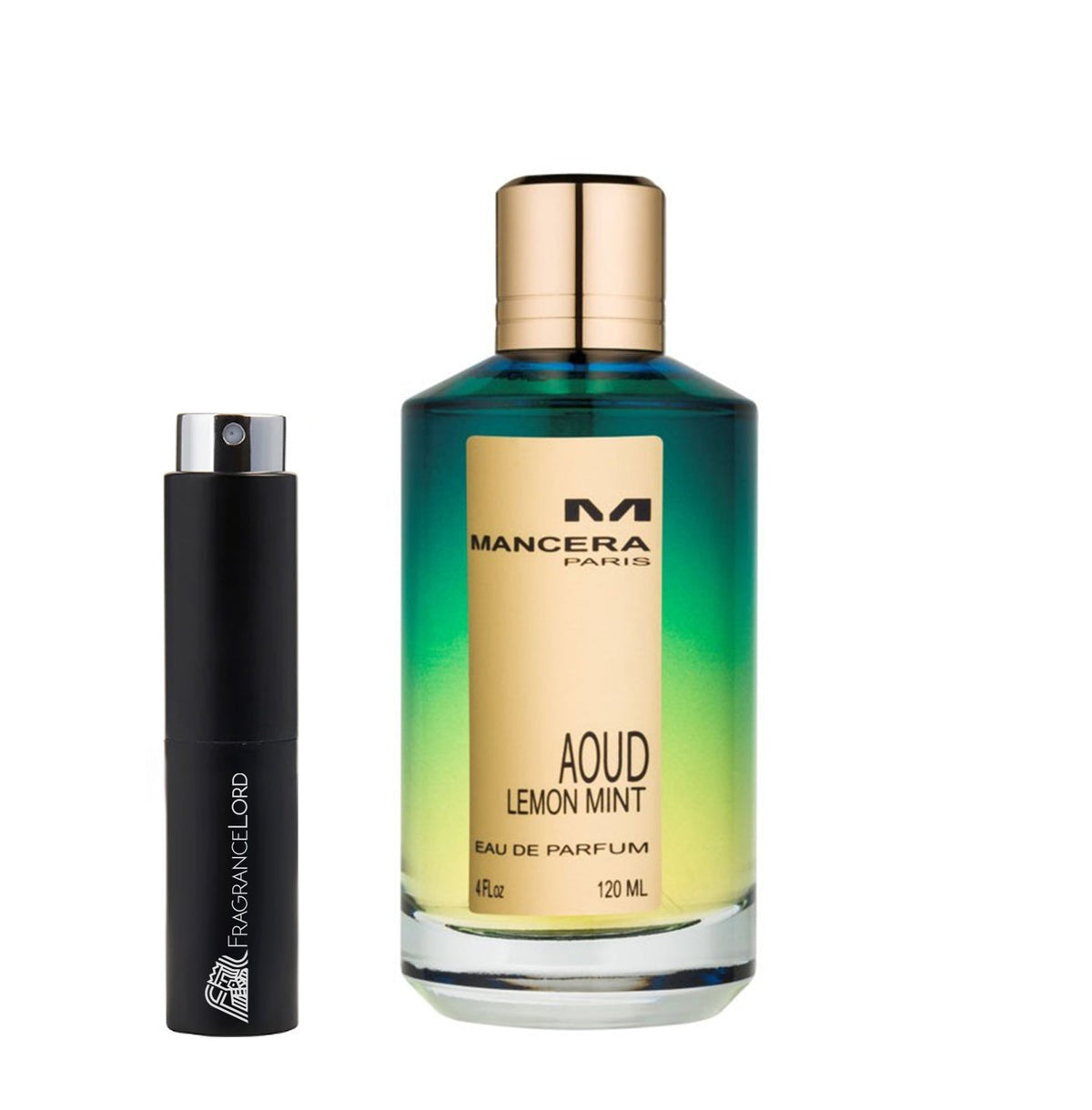 Mancera Aoud Lemon Mint EDP Travel Size Spray - Fragrance Lord