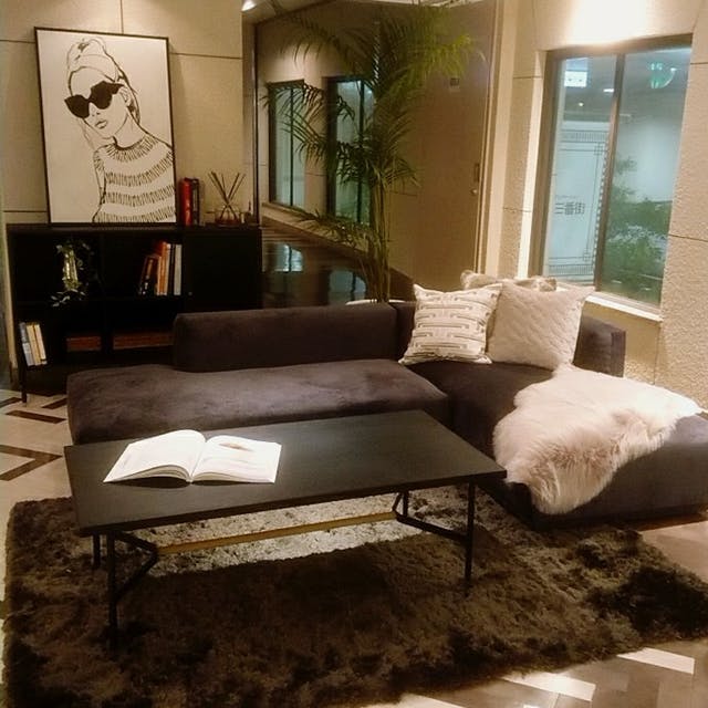 ブラックでまとめる大人リビングコーディネート | Francfranc（フラン