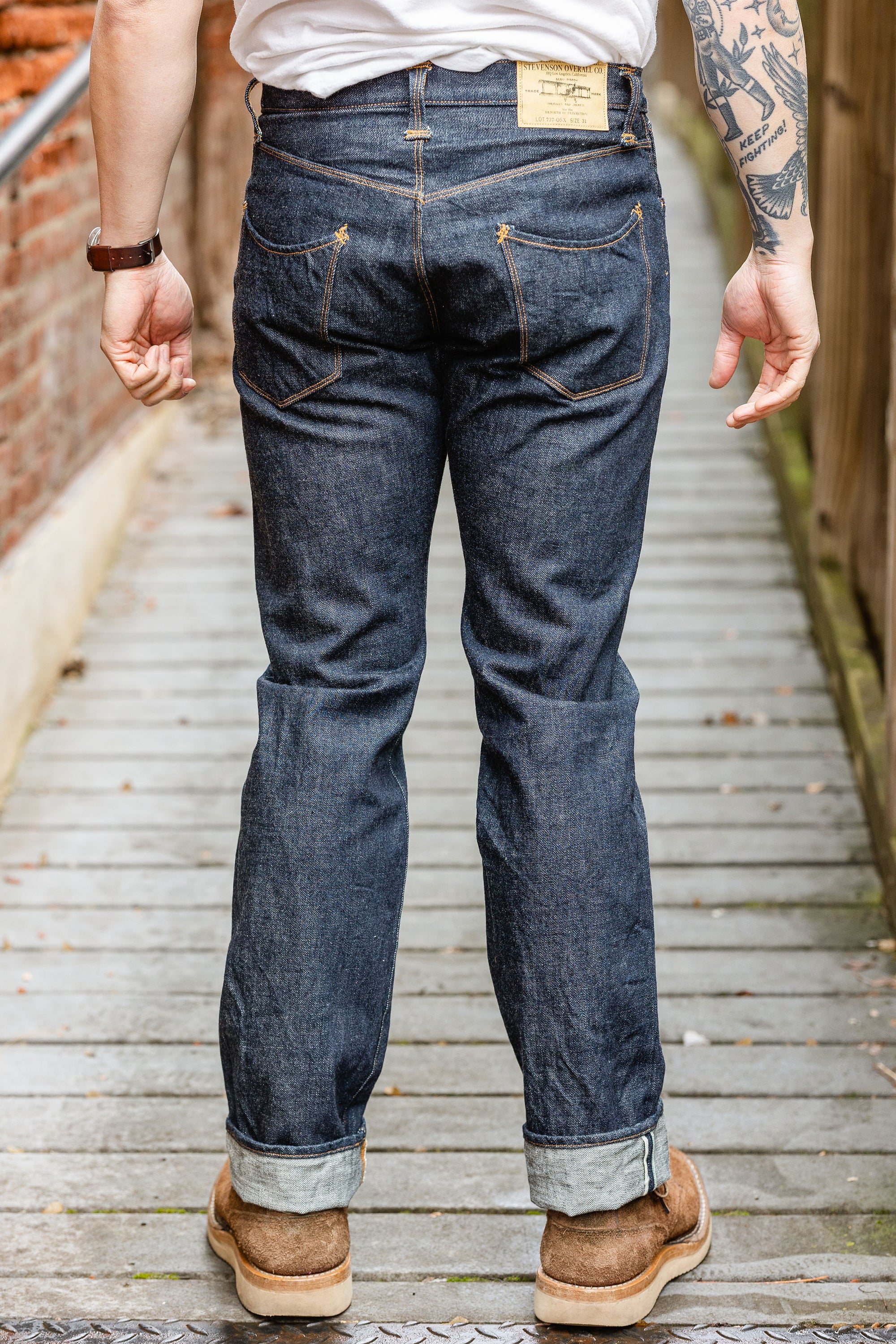 Stevenson Overall Co. Ventura 737 - Indigo One Wash - Franklin & Poe