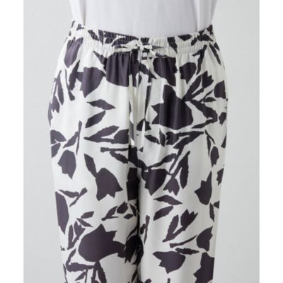 Whim Gazette(ウィム ガゼット)の【BANANA TIME】シルクイージーパンツ