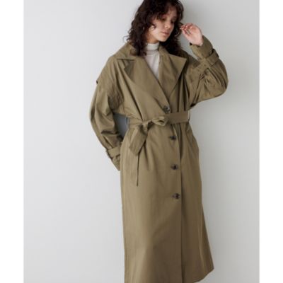 Whim Gazette(ウィム ガゼット)の【THE PAUSE】2WAYトレンチコート通販