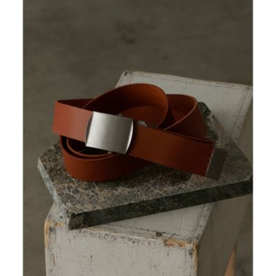 Whim Gazette(ウィム ガゼット)の【Hoaw.】レザーガチャベルト通販