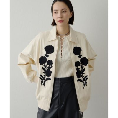 Whim Gazette(ウィム ガゼット)のコード刺繍ブルゾン通販 | 集英社