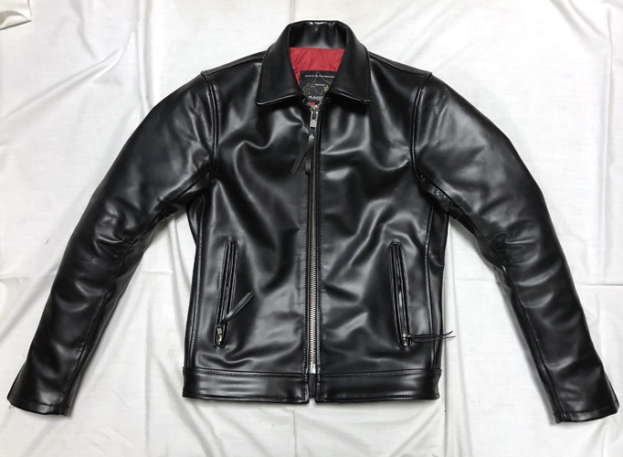 カドヤ シングルライダース サイズ直し：長い袖丈のサイズダウンです