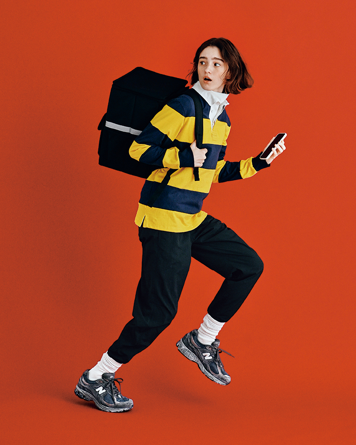 ニューバランス》で駆ける、デリバリースタイル | ブランド