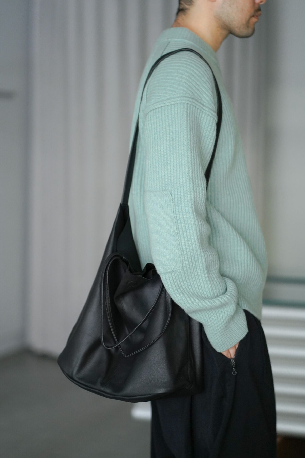 3WAY LARGE TOTE BLACK | FUDGE UP NOTHING