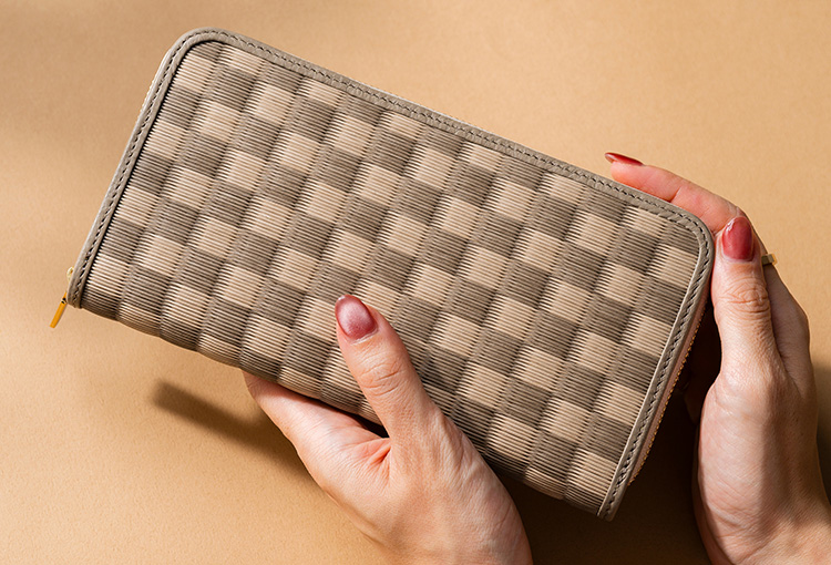 織田畳店】葵（Aoi）シリーズ ラウンド財布 | 藤巻百貨店