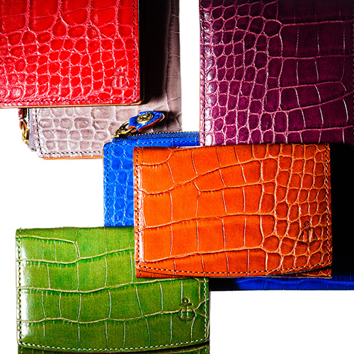 Kiichi】Alike クロコ型押しL字ファスナー長財布 | 藤巻百貨店