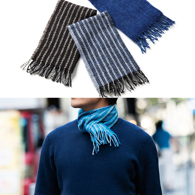 MICHINOKU AKANEKAI】ショートマフラー | 藤巻百貨店