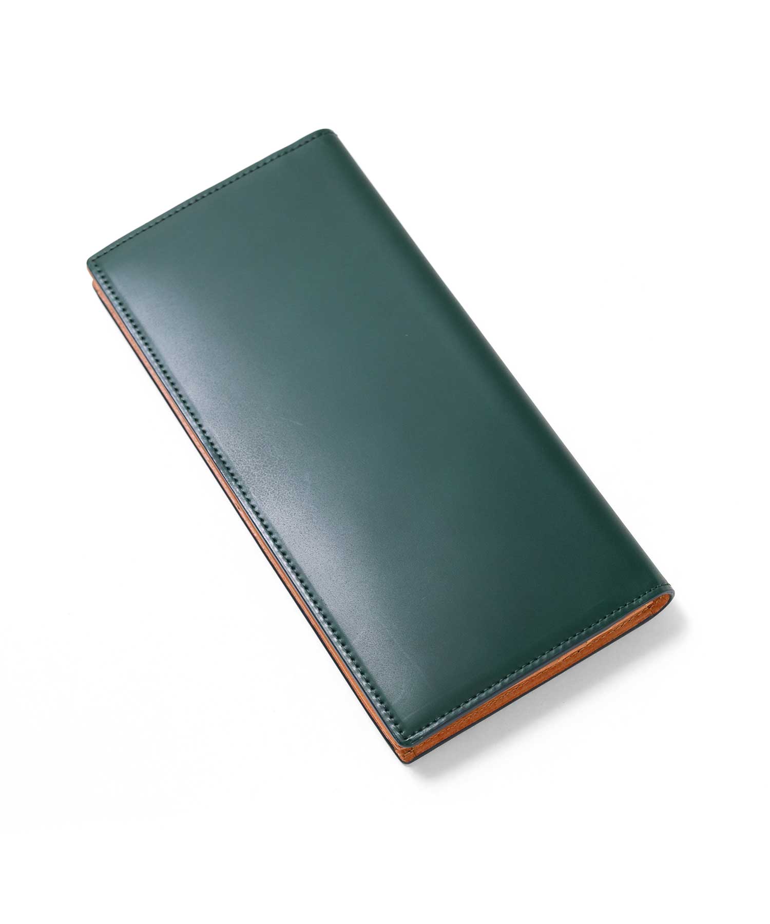 純札 通しマチ かぶせ長財布 / FUJITAKA（フジタカ）公式 / コードバン