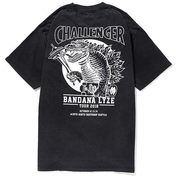 CHALLENGER [チャレンジャー] BANDANA LYZE SEATTLE TEE バンダナ