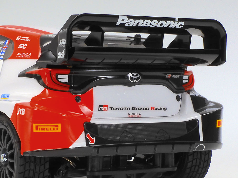 タミヤ 1/10RC トヨタ ガズー レーシング WRT/GR ヤリス ラリー1