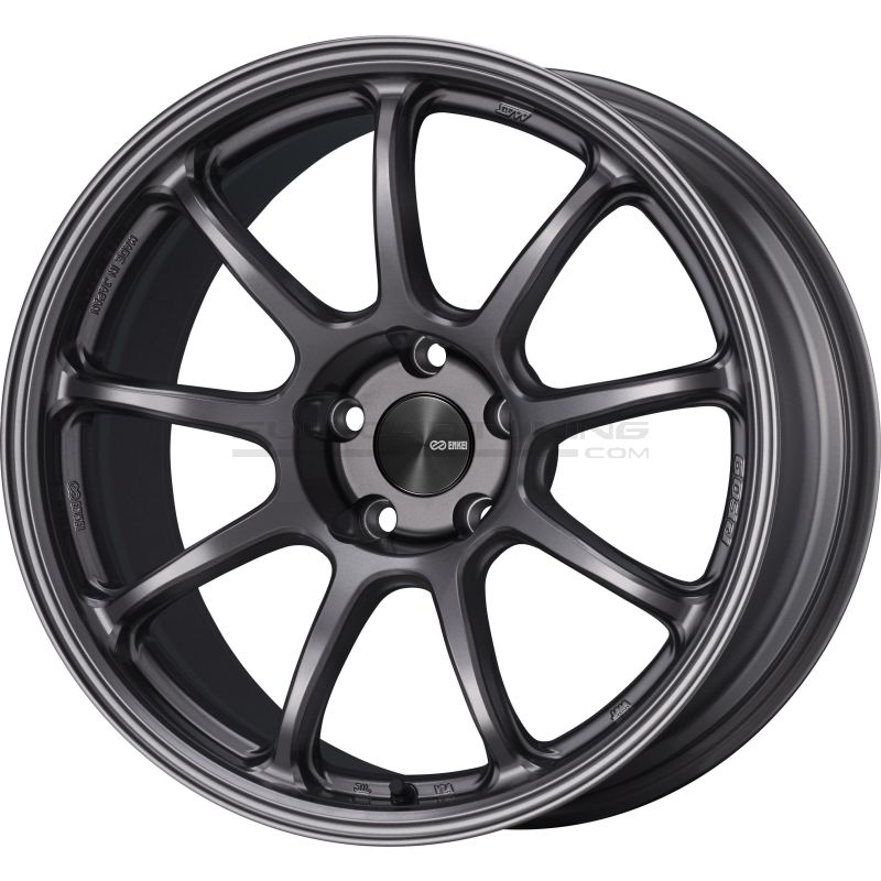 Enkei PF09 Wheels 18 Inch 8.5J ET45 5x112 Dark Silver