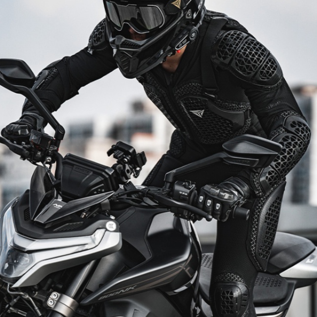バイク ウェア 高機能プロテクター付きライダーアーマー オール