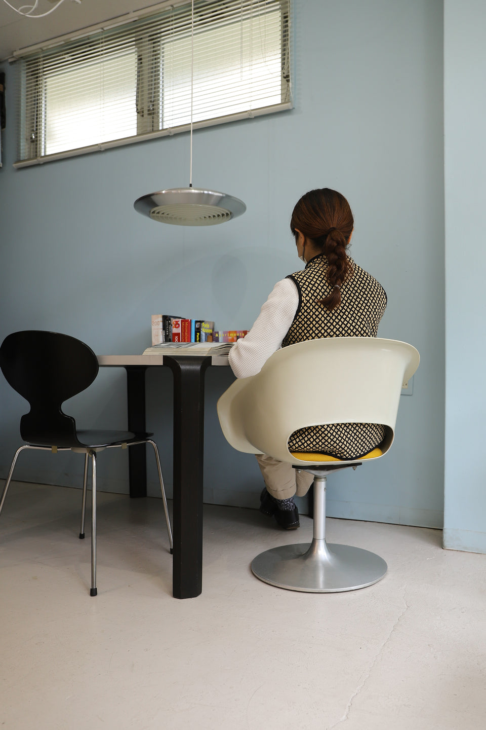 ジャパニーズヴィンテージ コトブキ シェルチェア 回転椅子 ミッド