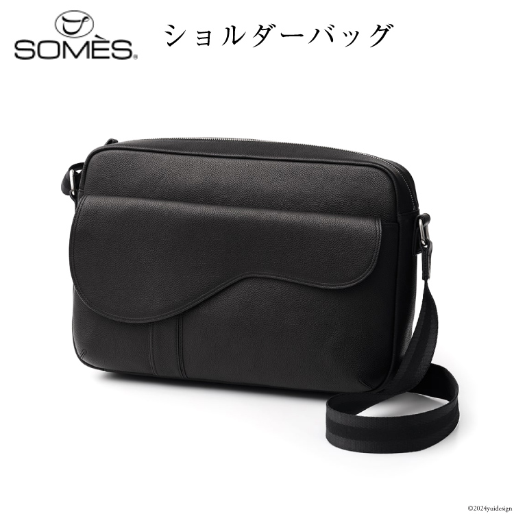 SOMES バッグ ショルダーバッグ L （ブラック） SU-21 [ソメスサドル
