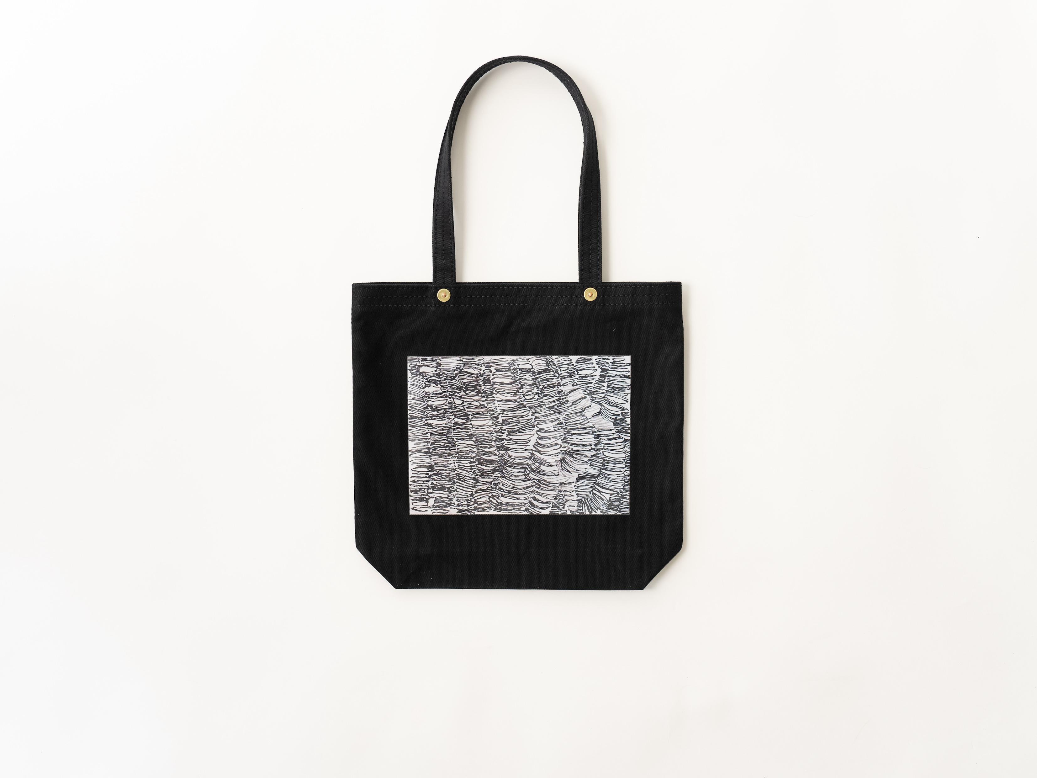 京都館発・限定企画かばん】一澤信三郎×へラルボニーコラボ 縦型トート