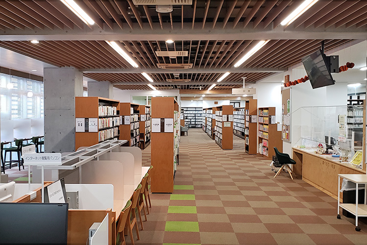 図書館のご案内 – コミュニティふらっと永福 永福図書館