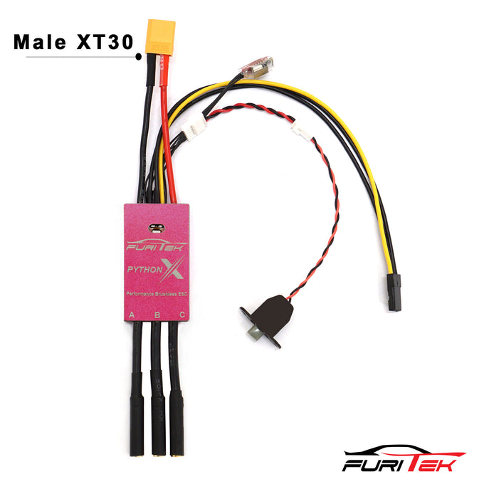 FURITEK PYTHON X TEAM SPEC 80A/120A BRUSHED/BRUSHLESS ESC FOR 1/10