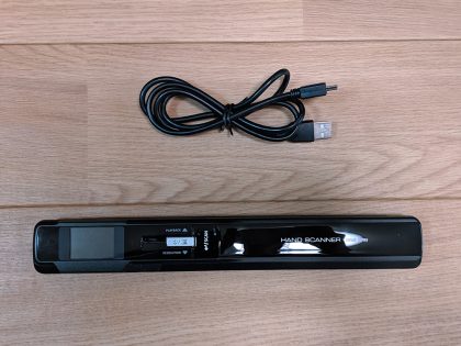 サンワサプライ400-SCN032】ハンディスキャナーで写真データ化検証