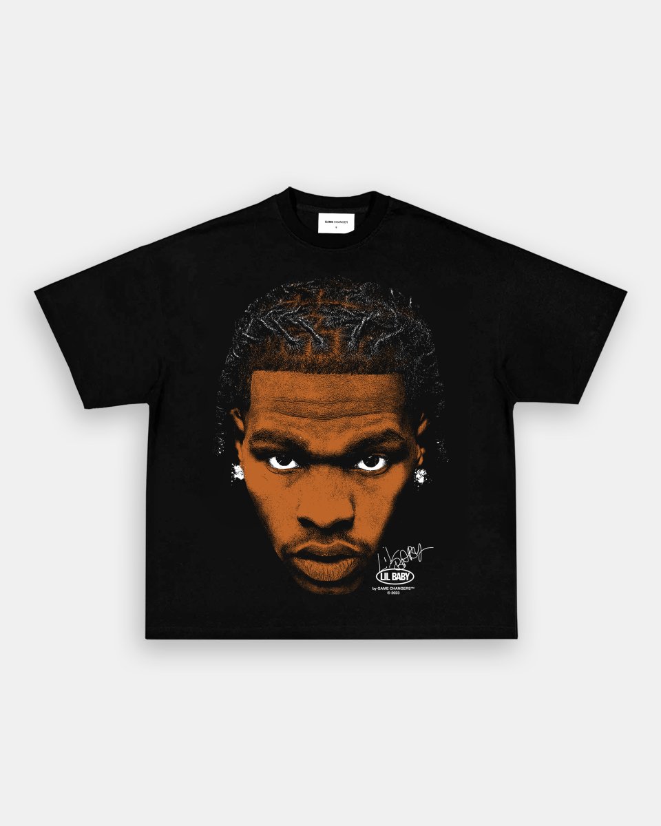 BIG FACE LIL BABY TEE – GAME CHANGERS