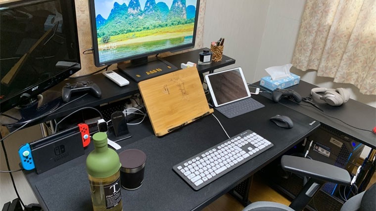 BHD-1200HDM』バウヒュッテのゲーミングデスクを2年使った感想 良い