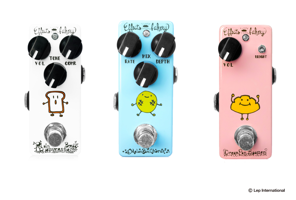 ギターエフェクター】エフェクツベーカリーに3機種が新たに仲間入り