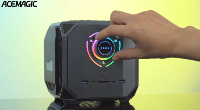 見た目がかっこいい。 ACEMAGIC「TANK 03」はGeForce RTX 3080Mを内蔵