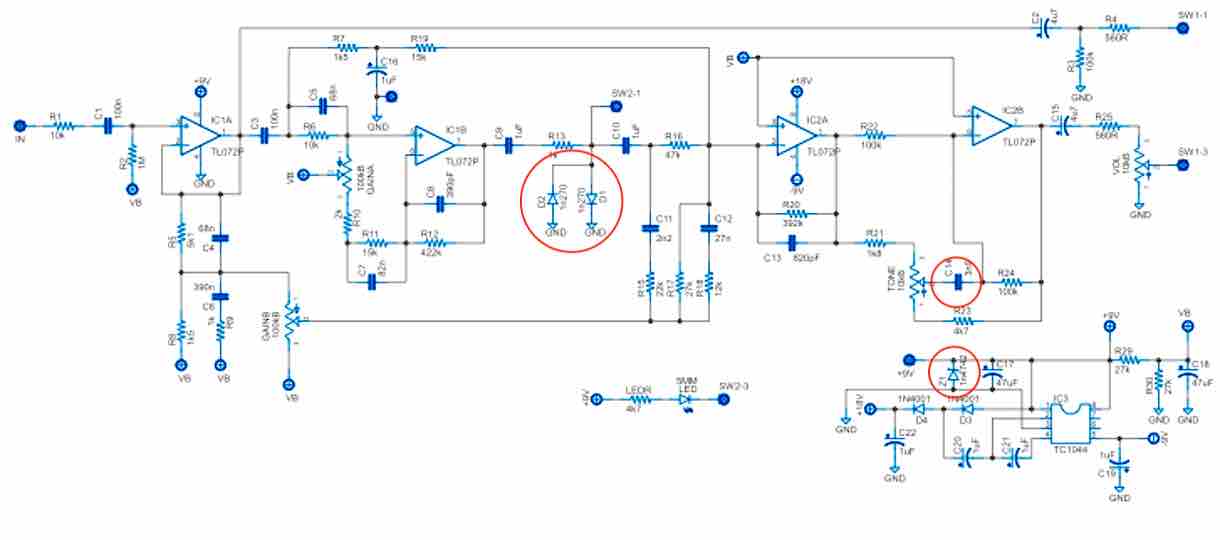 HMPF ケンタウルスクローン ゲインアップ仕様 KLON CENTAUR