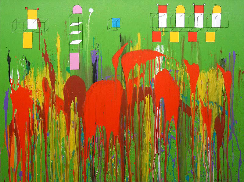 Sadamasa Motonaga/ 元永定正展 – Yoshiaki Inoue Gallery