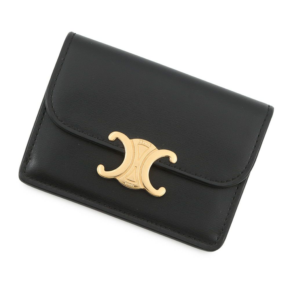 セリーヌ 三つ折り財布 トリオンフ スモール フラップウォレット