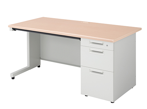 オフィスデスク スチールデスク 事務机 PLUS/SHデスク 片袖机