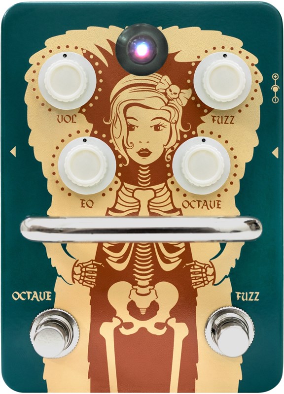 Product Review: Orange Fur Coat Fuzz/Octave Pedal - Guitar Girl
