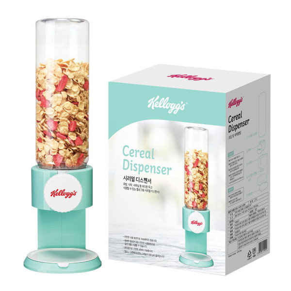 Qoo10] ケロッグ シリアル ディスペンサー (ミント) +