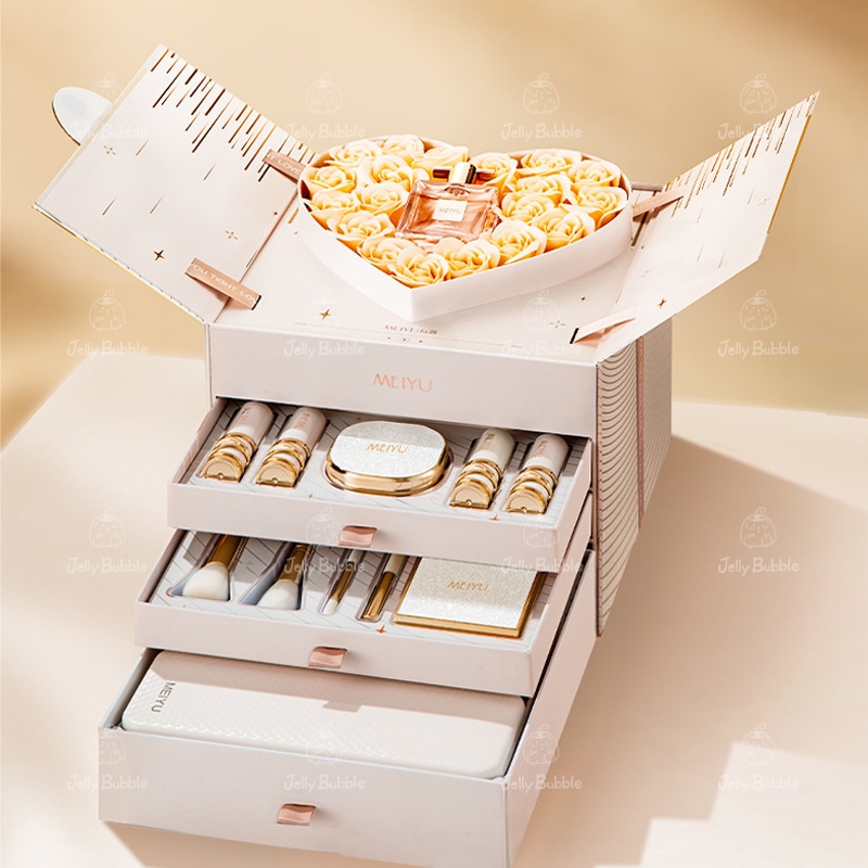 Qoo10] YOULIYOULA 化粧箱 コスメセット アイシャドウ/ 口 : キット