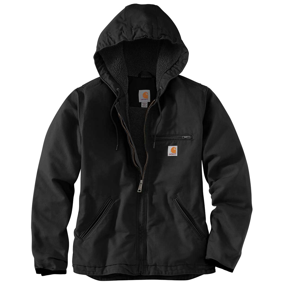 Carhartt Women's 0J141 Washed Duck Sherpa-Lined Jacket | Gemplers