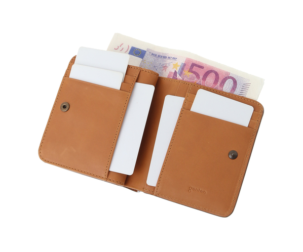 ダイヤカットワーク 二つ折り財布｜商品一覧 | 革財布、バッグのgenten