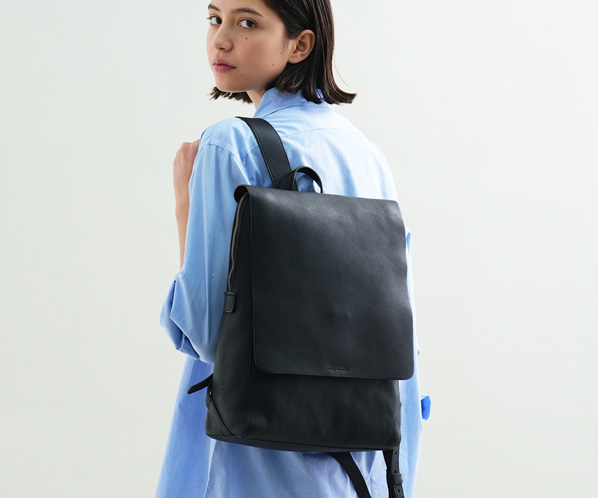ミネルヴァ フラップリュック｜商品一覧 | 革財布、バッグのgenten