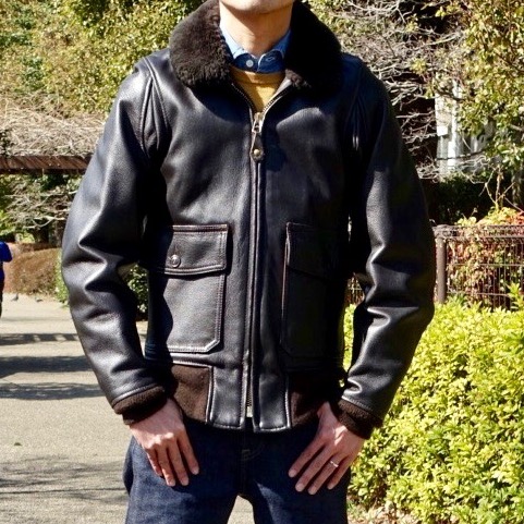 フライトジャケット】ショットのType G-1、#675【男気溢れる】 | 物欲